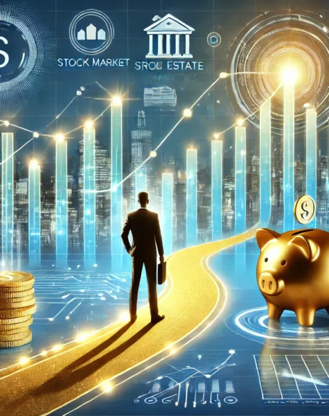 DALL·E 2025-03-27 00.46.33 - A professional and visually appealing illustration representing Wealth-Building Strategies. The image features a futuristic financial landscape with a DALL·E 2025-03-27 00.46.33 - A professional and visually appealing illustration representing Wealth-Building Strategies. The image features a futuristic financial landscape with a